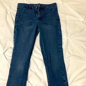 High waisted American eagle skinny jeans
